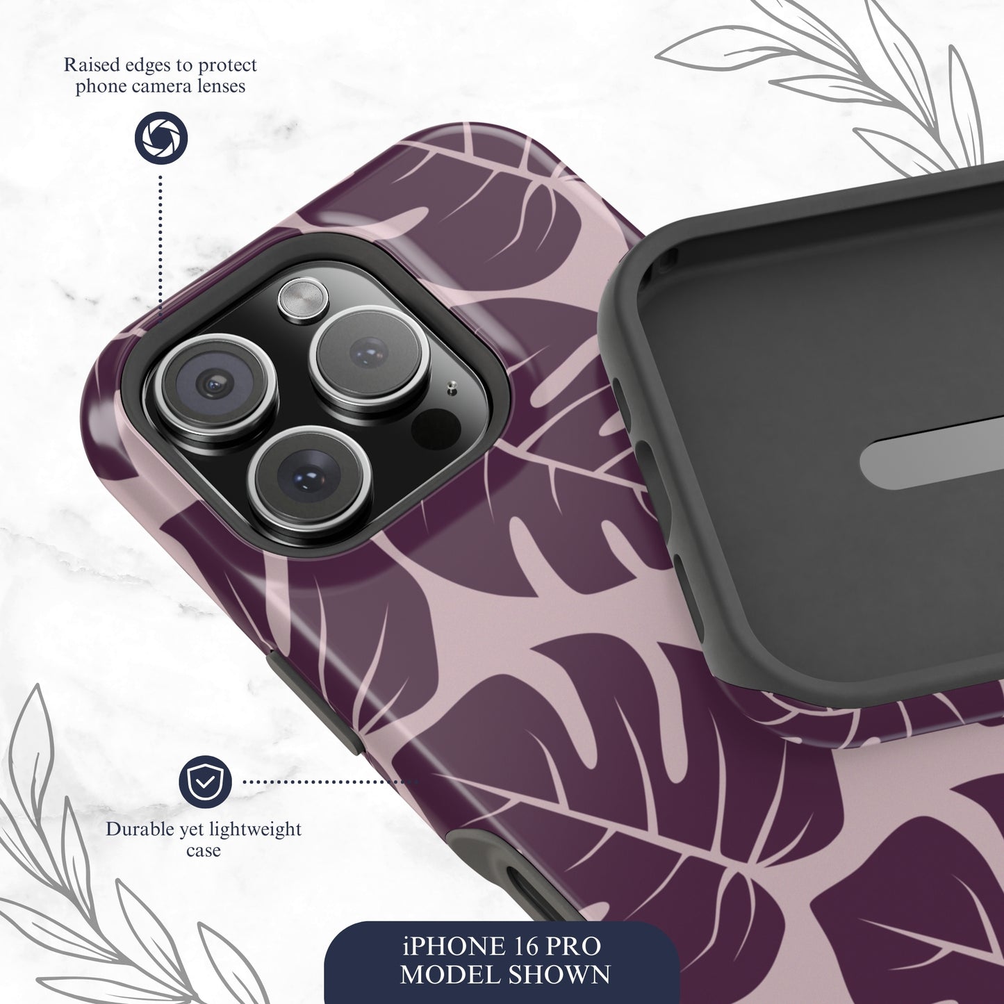 Lilac Wild - Magsafe iPhone Case Phone Case-aesthetic phone case-shockproof phone case-cute phone case-designer phone case-elegant phone case-luxury phone case-phone accessories-fashion accessory