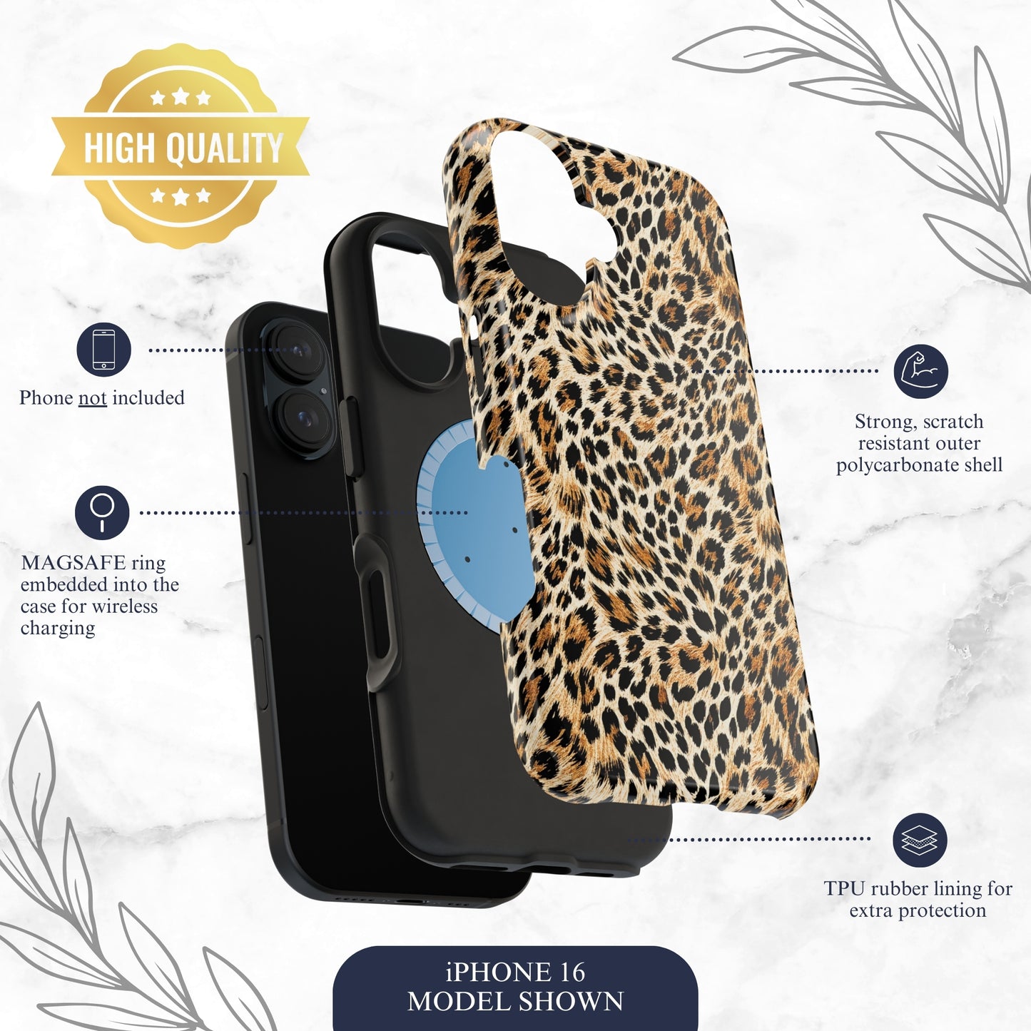Catwalk - Magsafe iPhone Case Phone Case-aesthetic phone case-shockproof phone case-cute phone case-designer phone case-elegant phone case-luxury phone case-phone accessories-fashion accessory