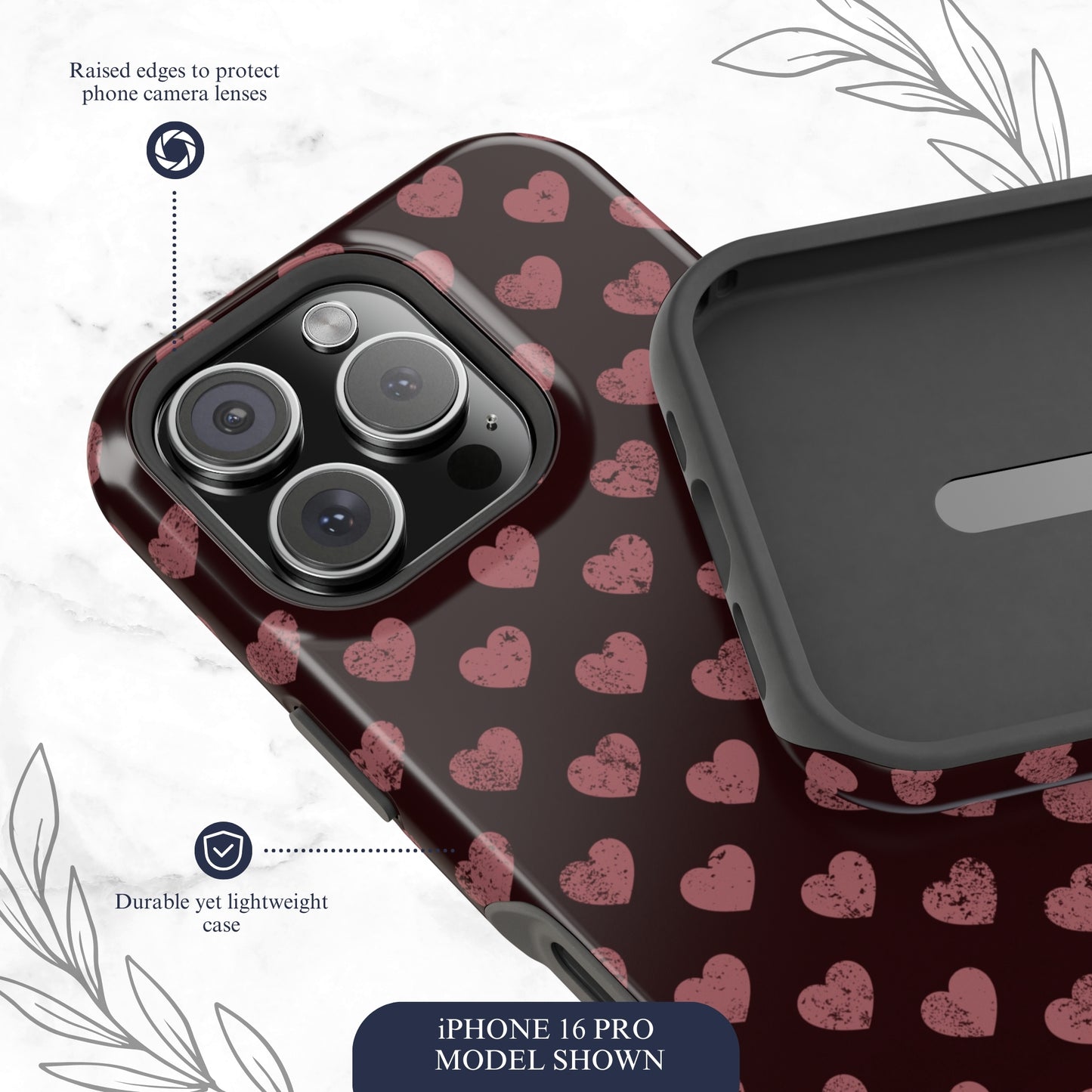 Velvet Vow - Magsafe iPhone Case Phone Case-aesthetic phone case-shockproof phone case-cute phone case-designer phone case-elegant phone case-luxury phone case-phone accessories-fashion accessory