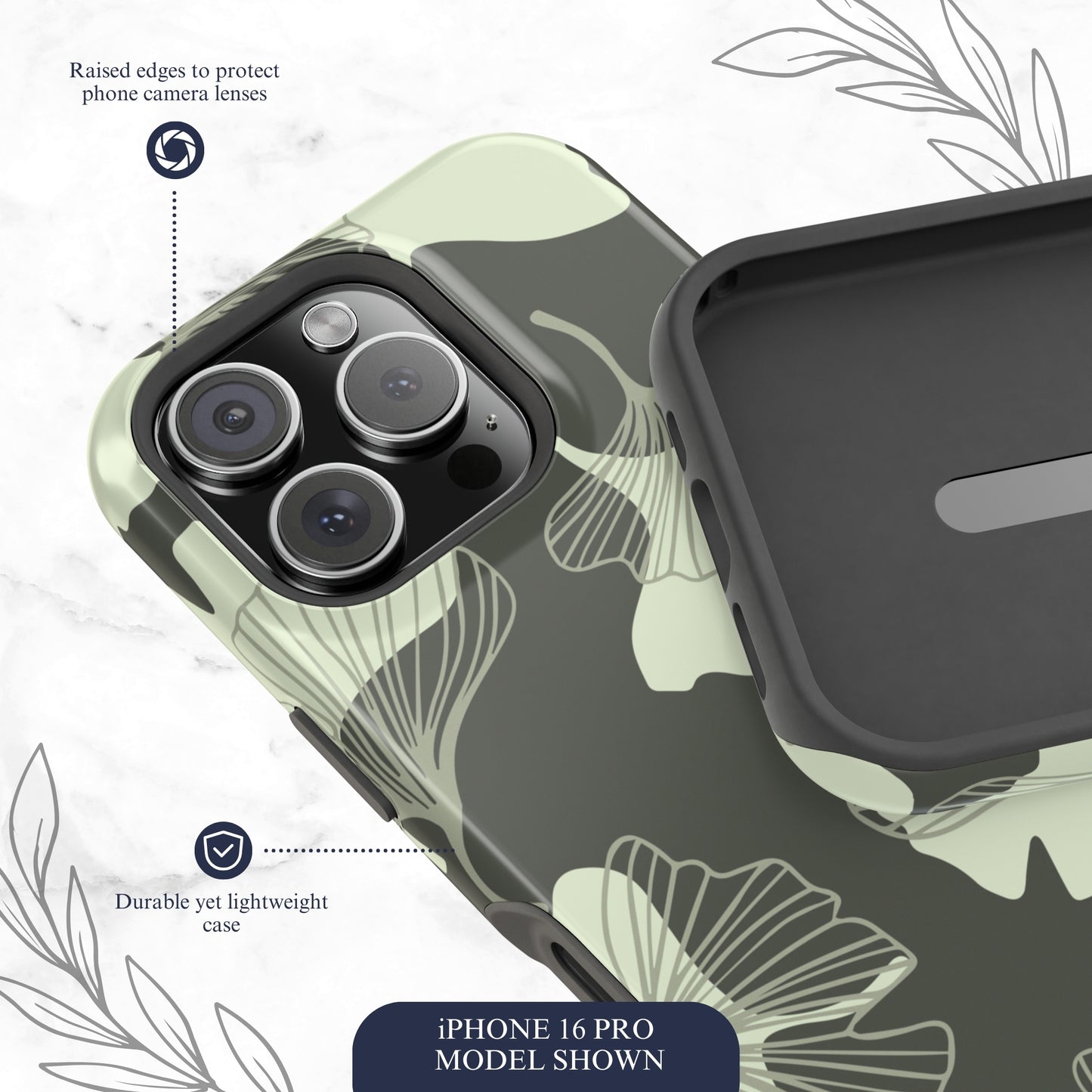 Wilted Presence - Magsafe iPhone Case Phone Case-aesthetic phone case-shockproof phone case-cute phone case-designer phone case-elegant phone case-luxury phone case-phone accessories-fashion accessory