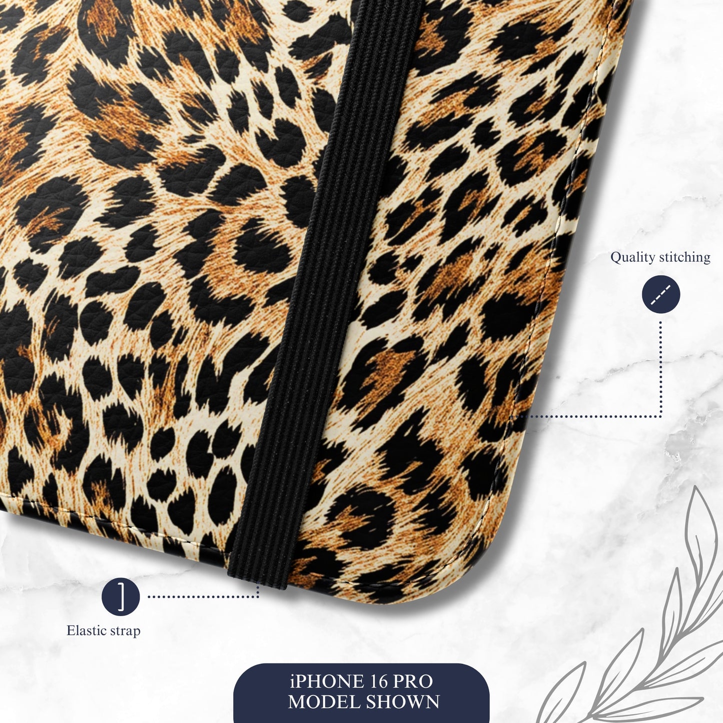 Catwalk - iPhone Flip Case Wallet, Leather Folio Case Phone Case-aesthetic phone case-shockproof phone case-cute phone case-designer phone case-elegant phone case-luxury phone case-phone accessories-fashion accessory