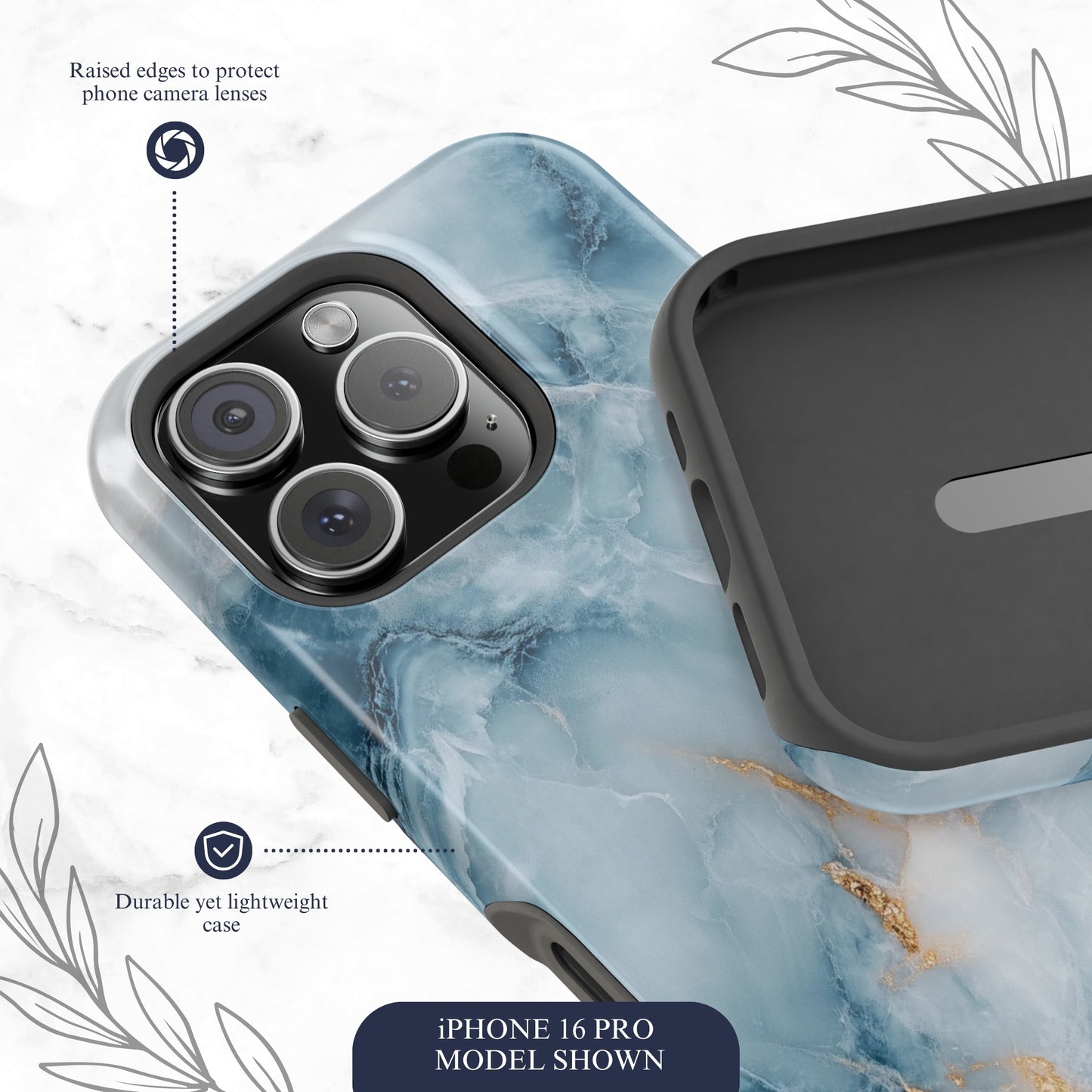 Glacier - Magsafe iPhone Case Phone Case-aesthetic phone case-shockproof phone case-cute phone case-designer phone case-elegant phone case-luxury phone case-phone accessories-fashion accessory