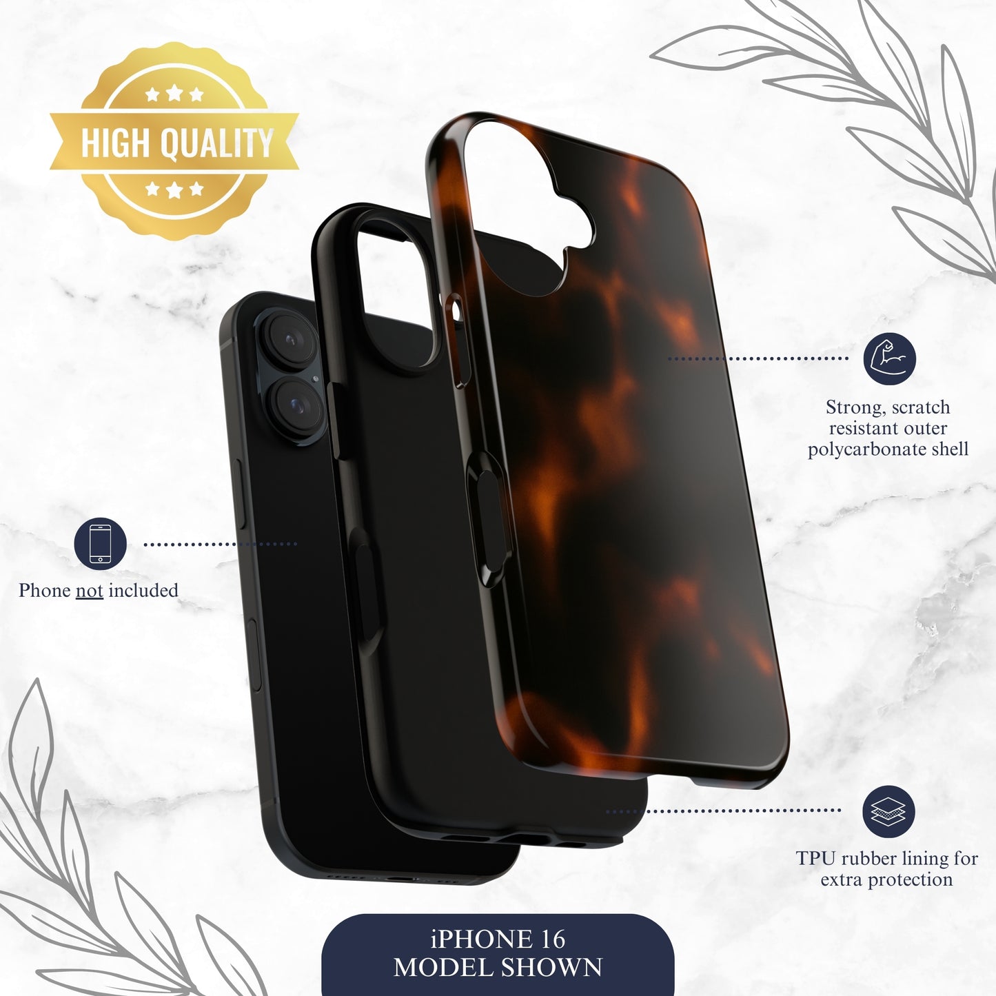 Chestnut - iPhone Case Phone Case-aesthetic phone case-shockproof phone case-cute phone case-designer phone case-elegant phone case-luxury phone case-phone accessories-fashion accessory