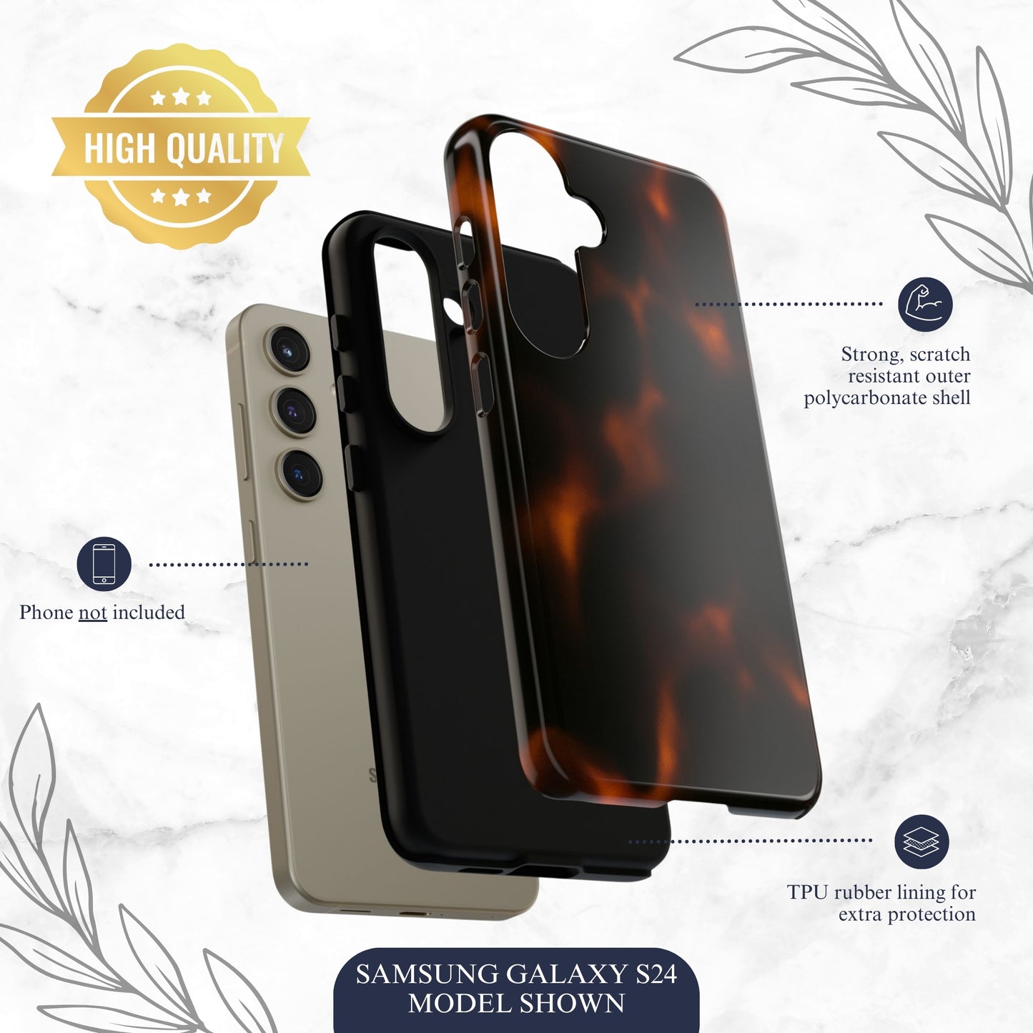 Chestnut - Samsung Galaxy Case Phone Case-aesthetic phone case-shockproof phone case-cute phone case-designer phone case-elegant phone case-luxury phone case-phone accessories-fashion accessory