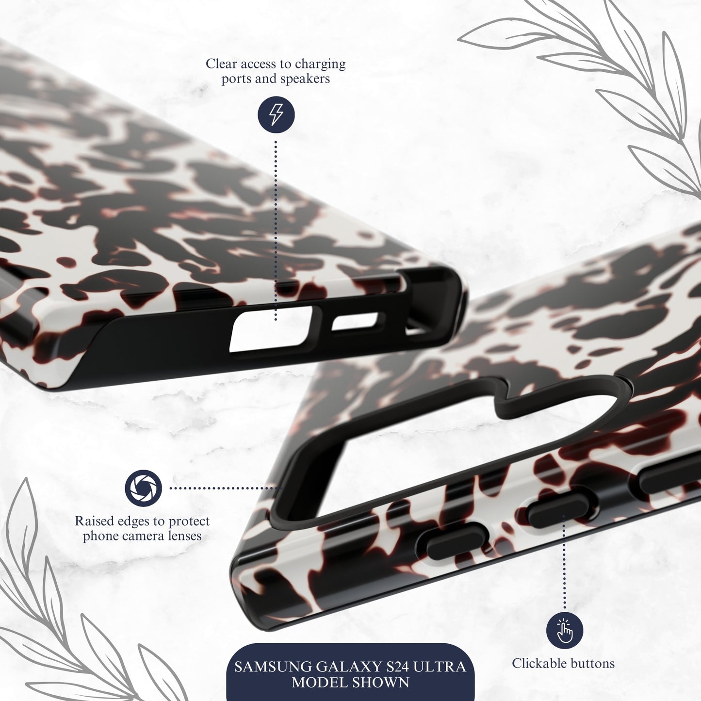 Dark Cocoa - Samsung Galaxy Case Phone Case-aesthetic phone case-shockproof phone case-cute phone case-designer phone case-elegant phone case-luxury phone case-phone accessories-fashion accessory