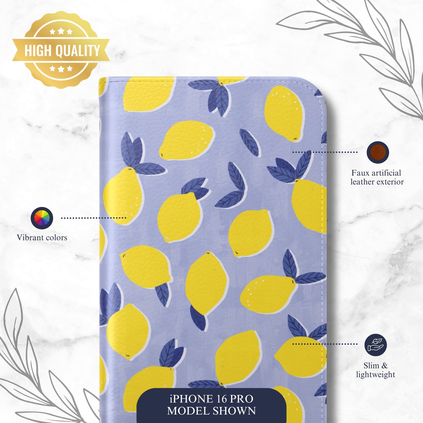 Almost Summer - iPhone Flip Case Wallet, Leather Folio Case Phone Case-aesthetic phone case-shockproof phone case-cute phone case-designer phone case-elegant phone case-luxury phone case-phone accessories-fashion accessory