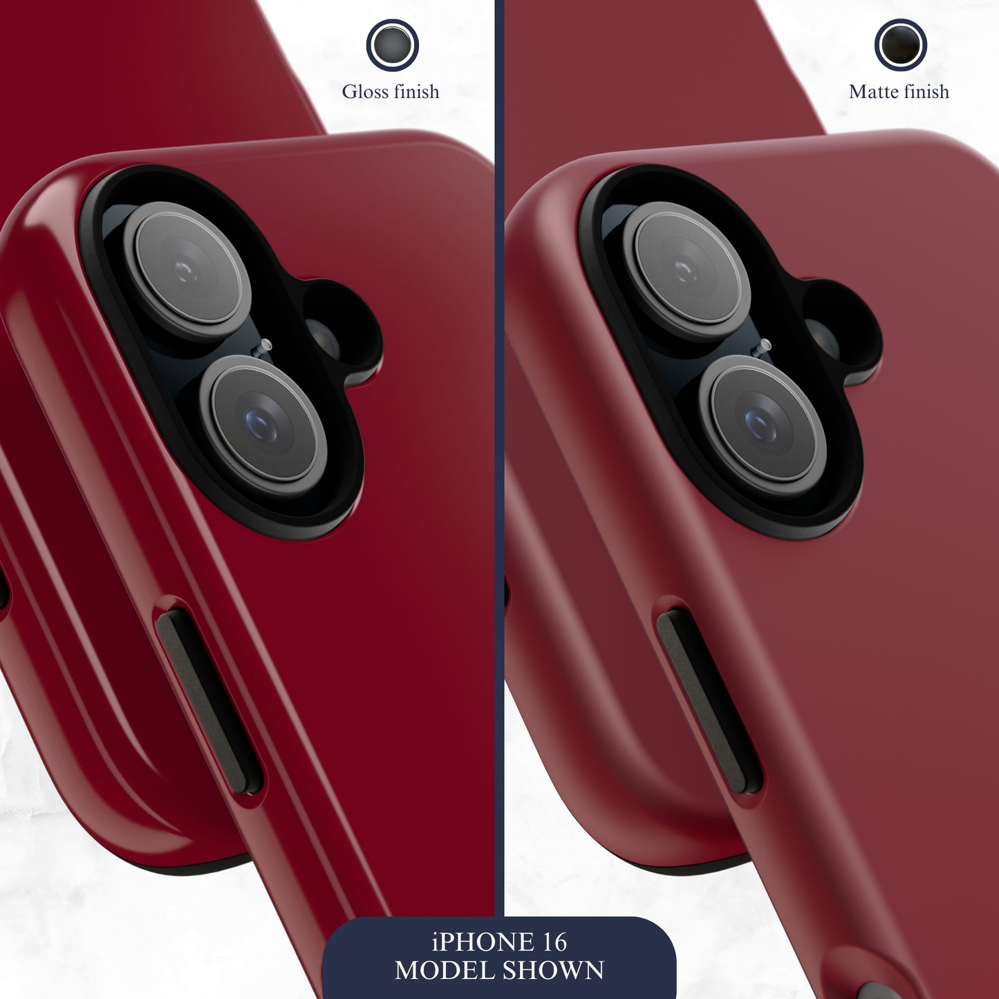 Burgundy - iPhone Case Phone Case-aesthetic phone case-shockproof phone case-cute phone case-designer phone case-elegant phone case-luxury phone case-phone accessories-fashion accessory