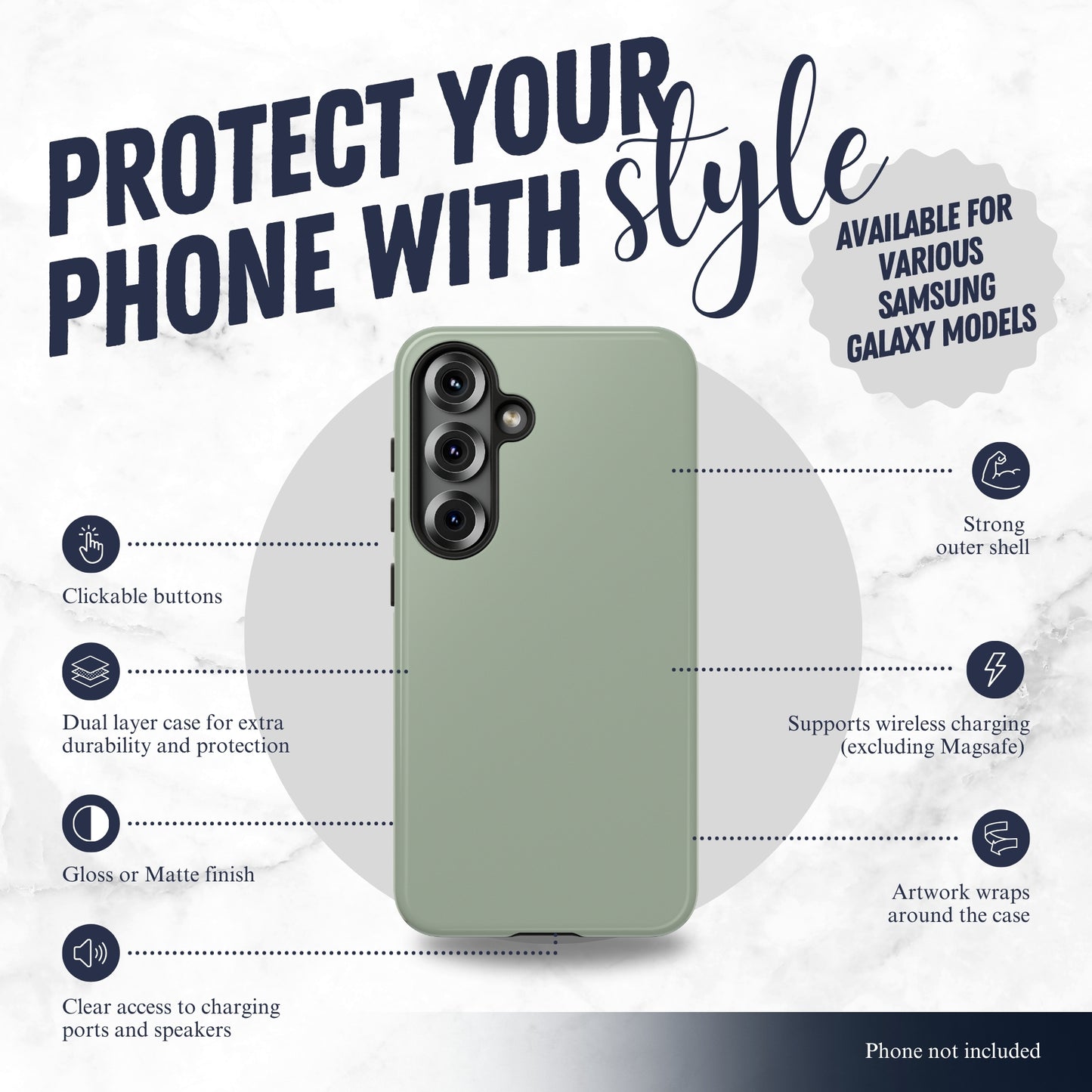 Calm - Samsung Galaxy Case