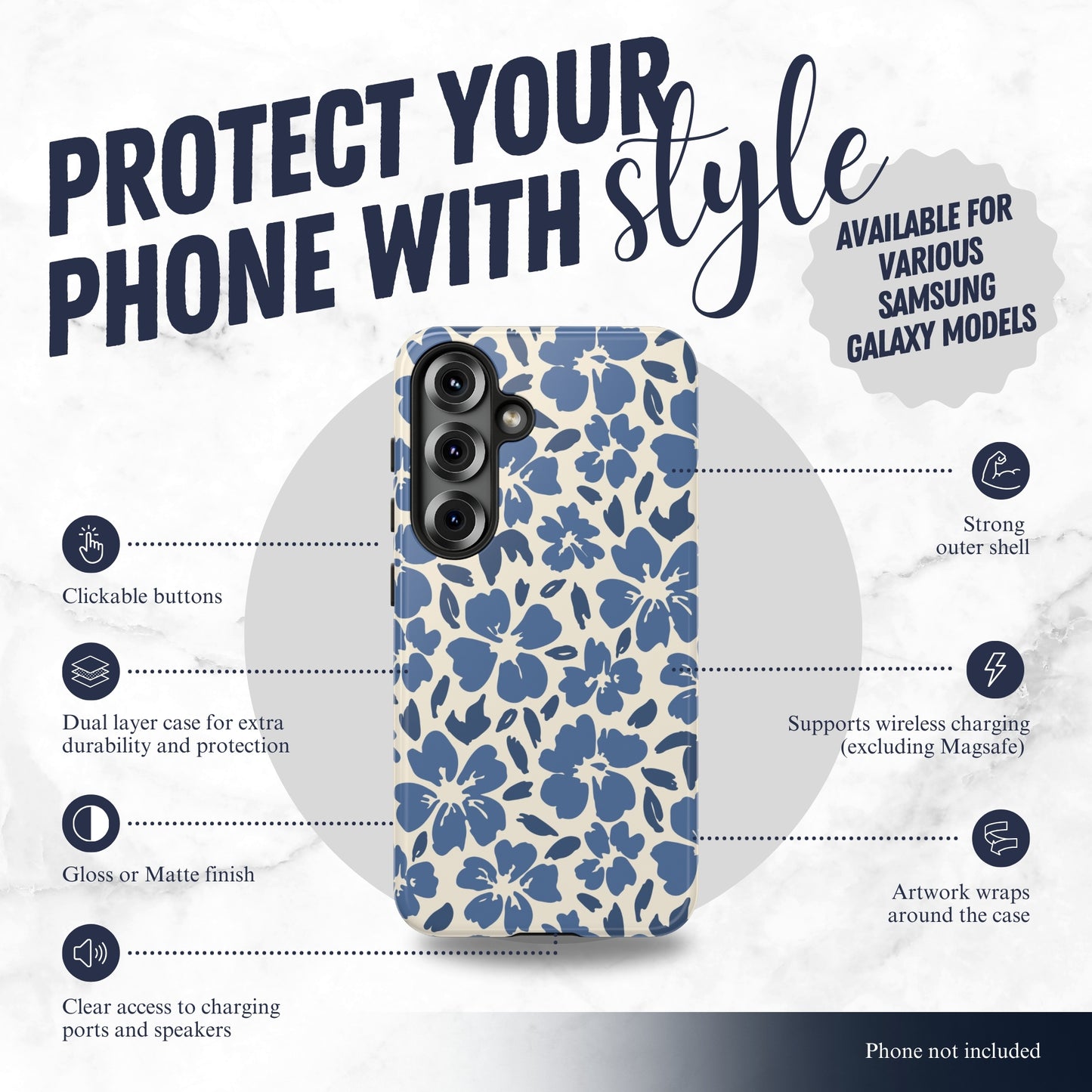 Freshly Picked - Samsung Galaxy Case Phone Case-aesthetic phone case-shockproof phone case-cute phone case-designer phone case-elegant phone case-luxury phone case-phone accessories-fashion accessory