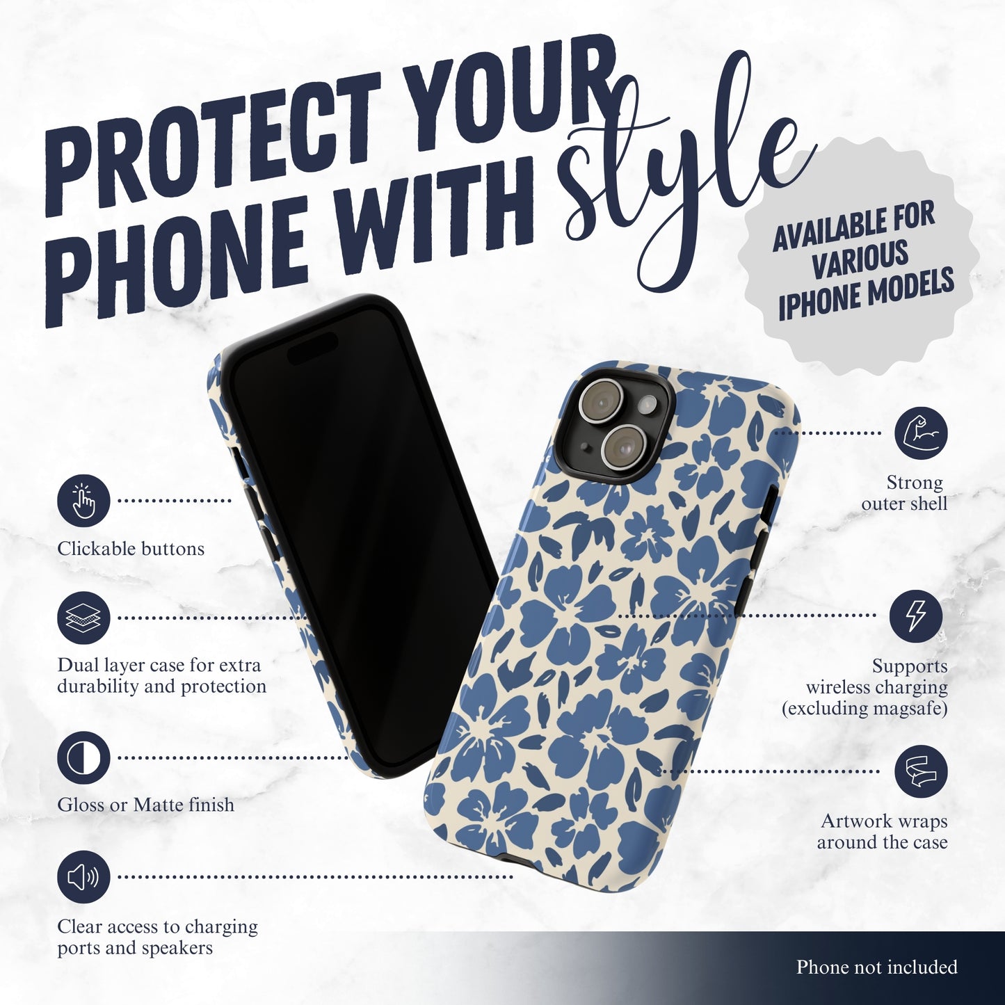 Freshly Picked - iPhone Case Phone Case-aesthetic phone case-shockproof phone case-cute phone case-designer phone case-elegant phone case-luxury phone case-phone accessories-fashion accessory