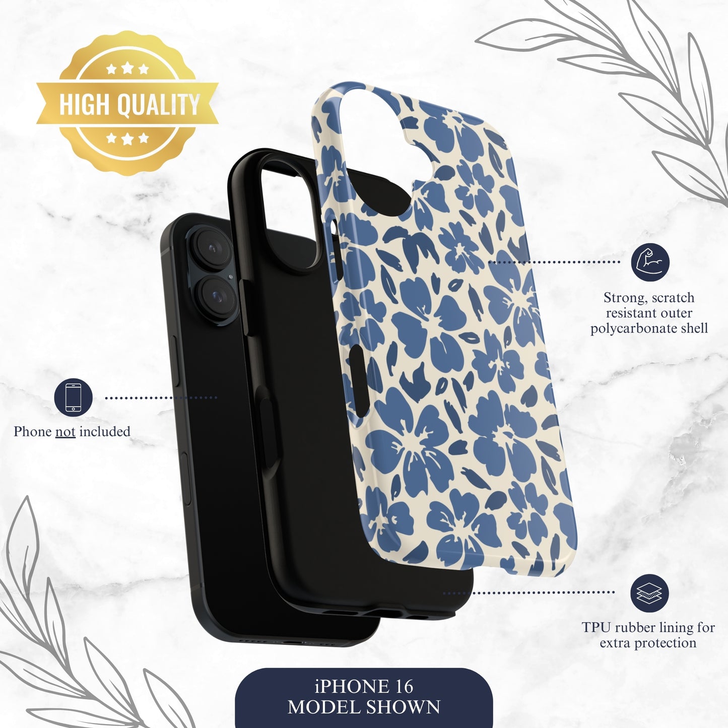 Freshly Picked - iPhone Case Phone Case-aesthetic phone case-shockproof phone case-cute phone case-designer phone case-elegant phone case-luxury phone case-phone accessories-fashion accessory