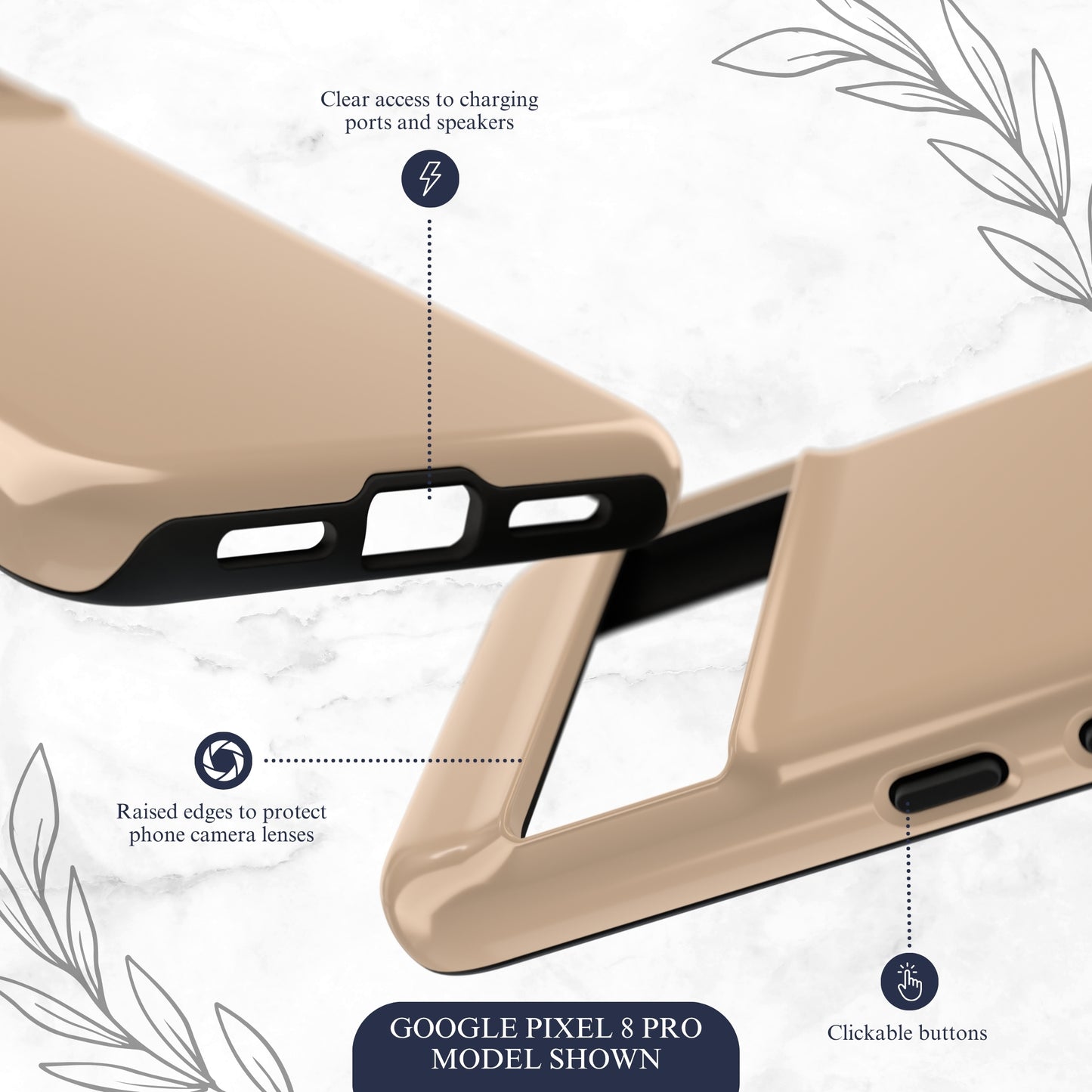 Nude - Google Pixel Case