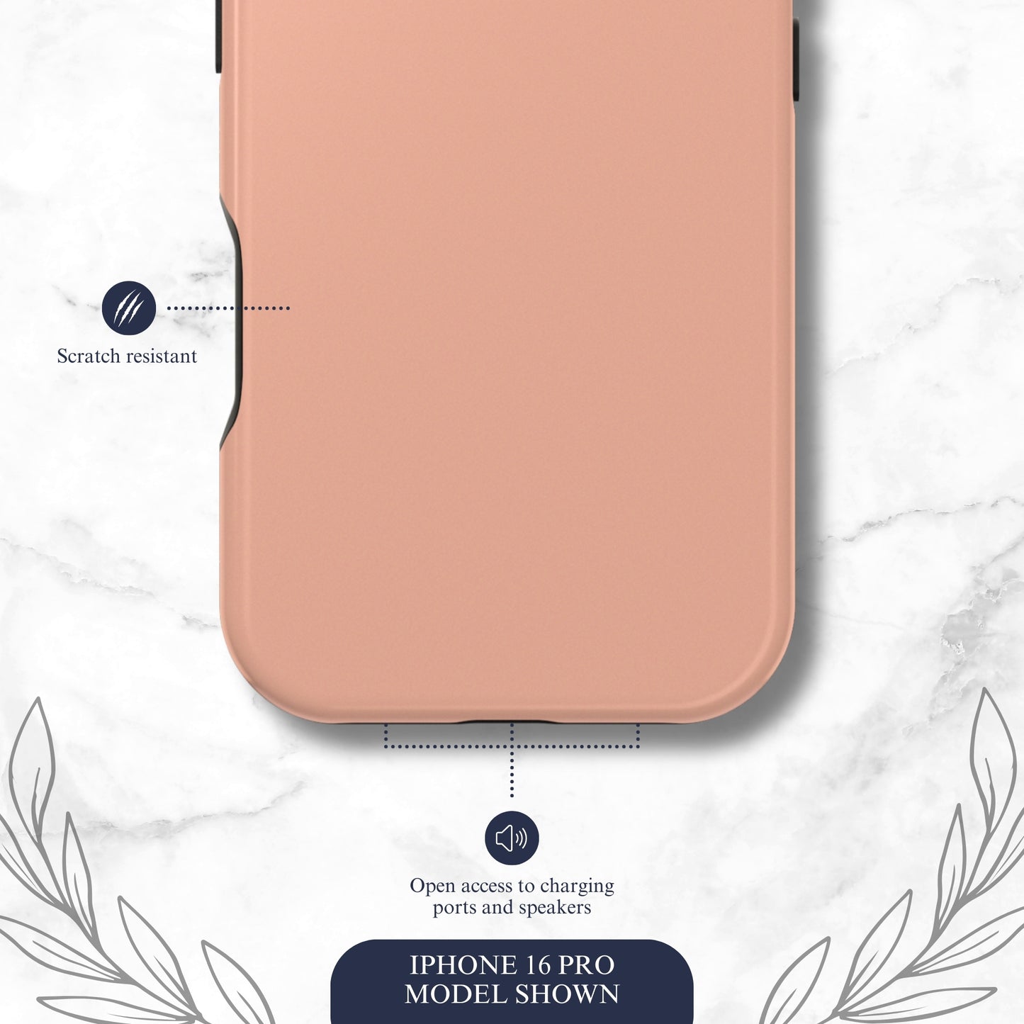 Peachy - Magsafe iPhone Case Phone Case-aesthetic phone case-shockproof phone case-cute phone case-designer phone case-elegant phone case-luxury phone case-phone accessories-fashion accessory