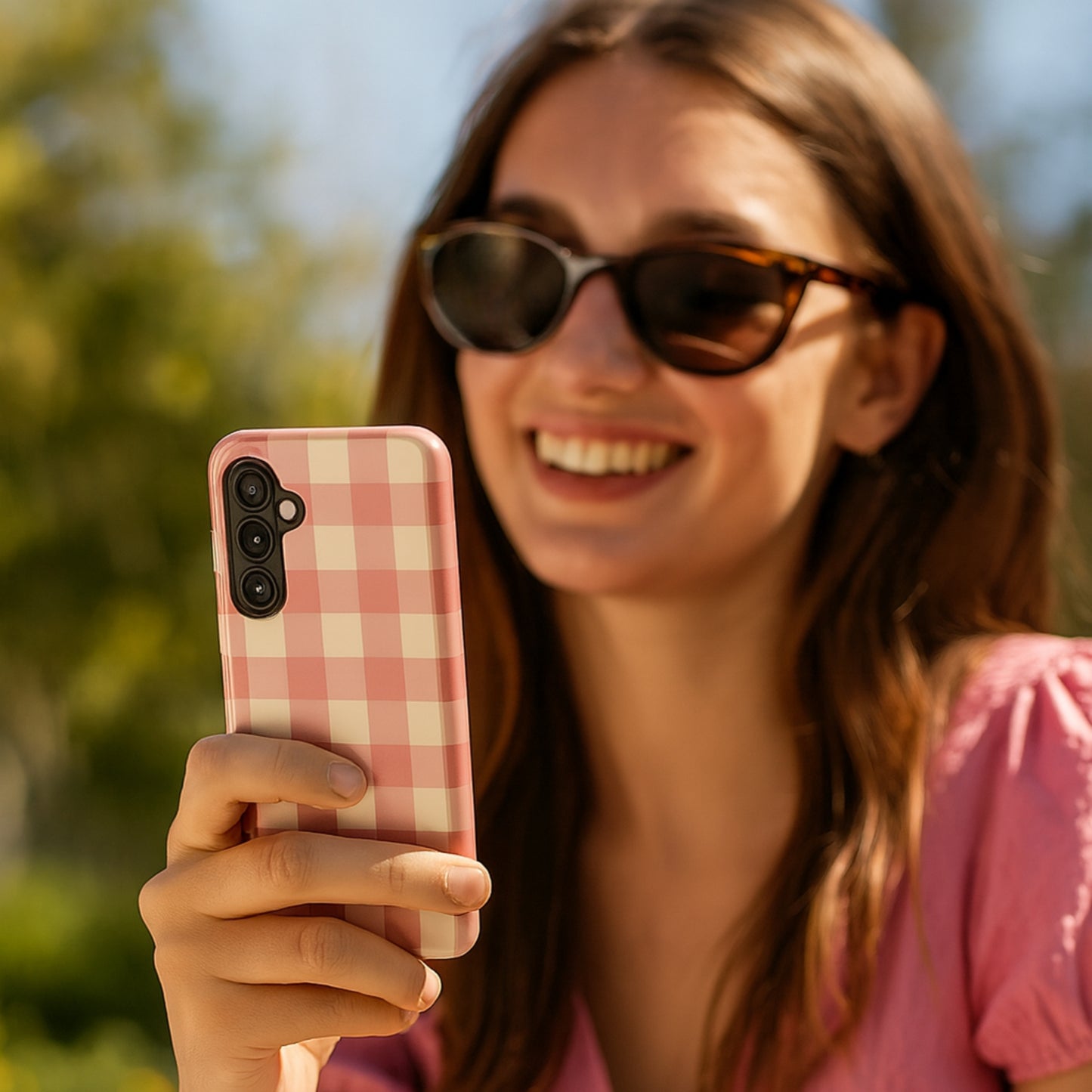Pretty Pink - Samsung Galaxy Case Phone Case-aesthetic phone case-shockproof phone case-cute phone case-designer phone case-elegant phone case-luxury phone case-phone accessories-fashion accessory