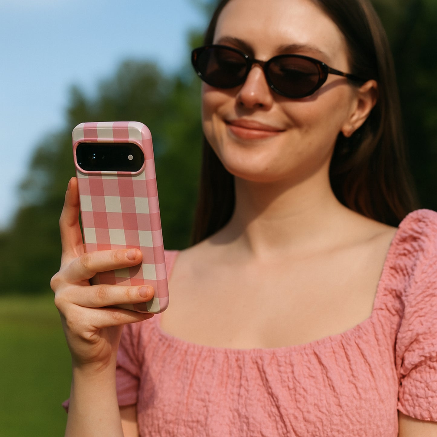 Pretty Pink - Google Pixel Case Phone Case-aesthetic phone case-shockproof phone case-cute phone case-designer phone case-elegant phone case-luxury phone case-phone accessories-fashion accessory