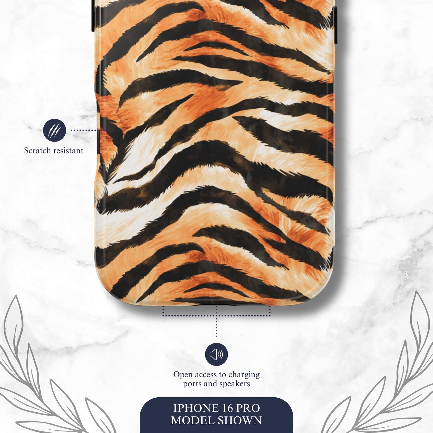 Barely Tamed - iPhone Case Phone Case-aesthetic phone case-shockproof phone case-cute phone case-designer phone case-elegant phone case-luxury phone case-phone accessories-fashion accessory