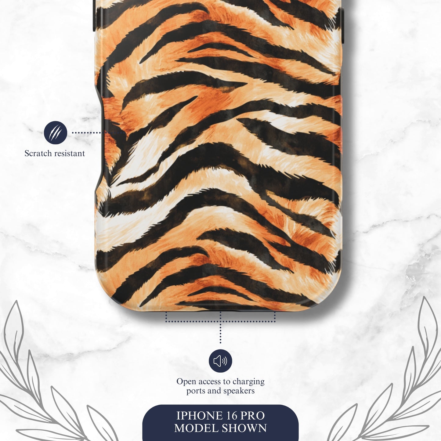 Barely Tamed - Magsafe iPhone Case Phone Case-aesthetic phone case-shockproof phone case-cute phone case-designer phone case-elegant phone case-luxury phone case-phone accessories-fashion accessory