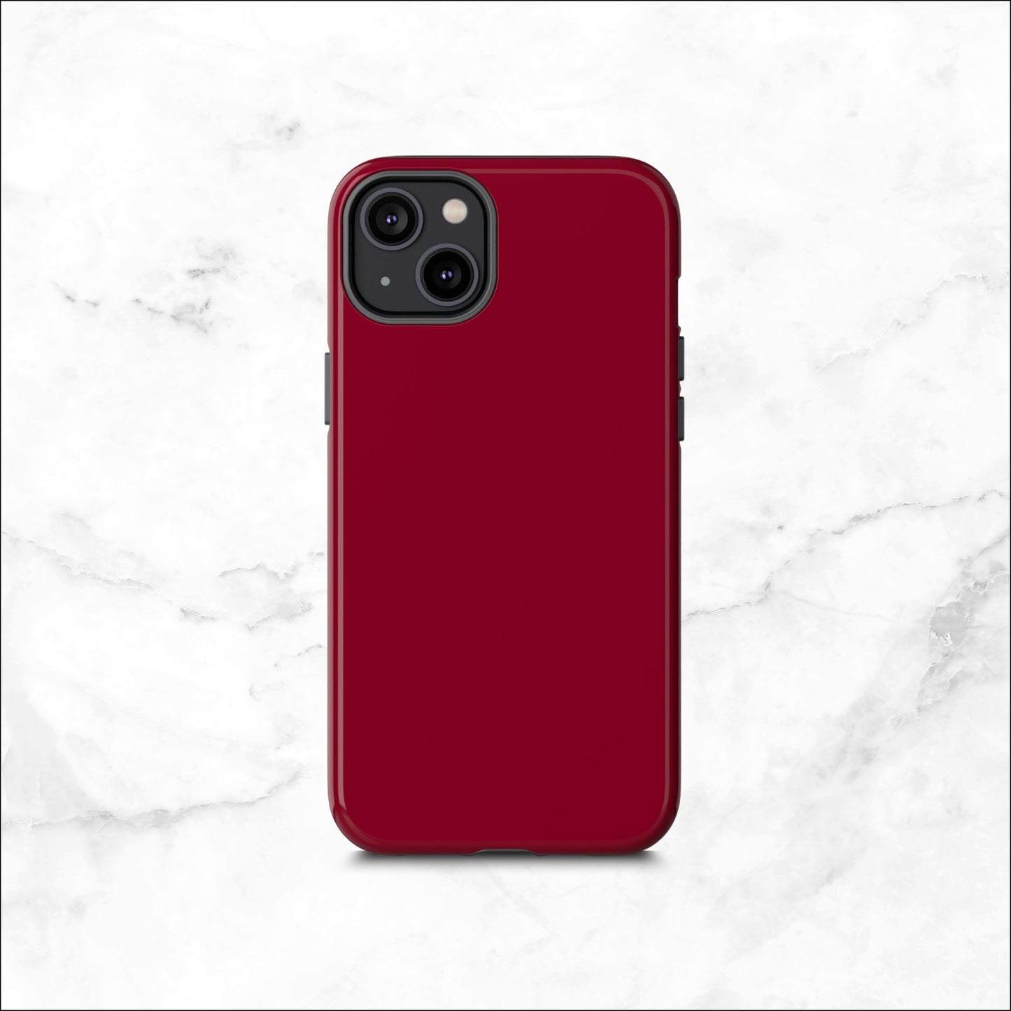 Burgundy - iPhone Case