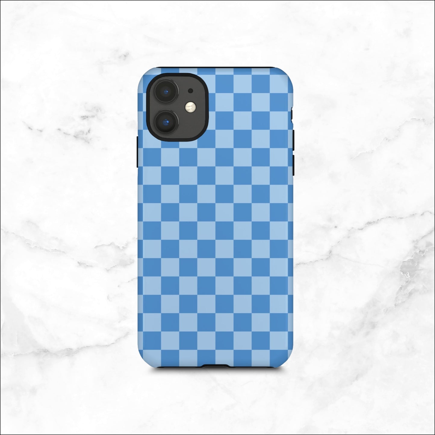 Coastal Check - iPhone Case