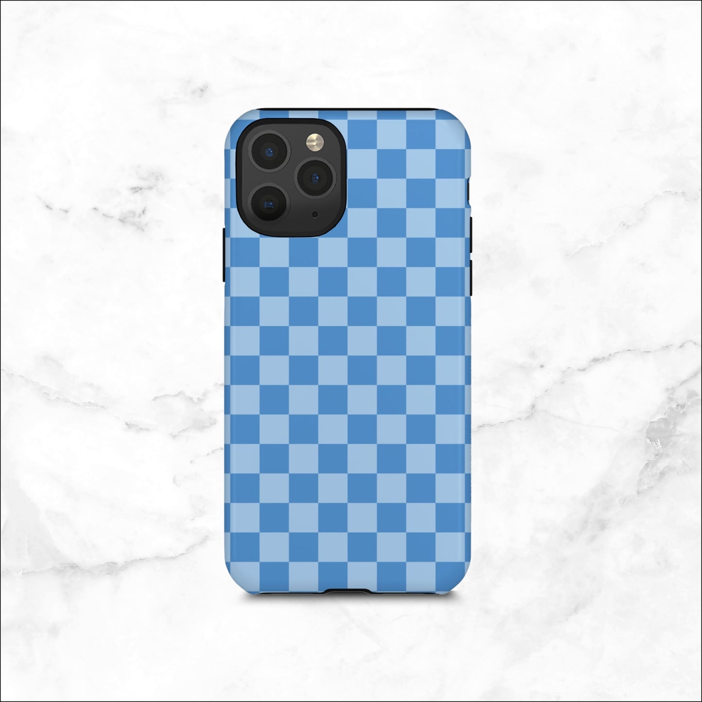 Coastal Check - iPhone Case