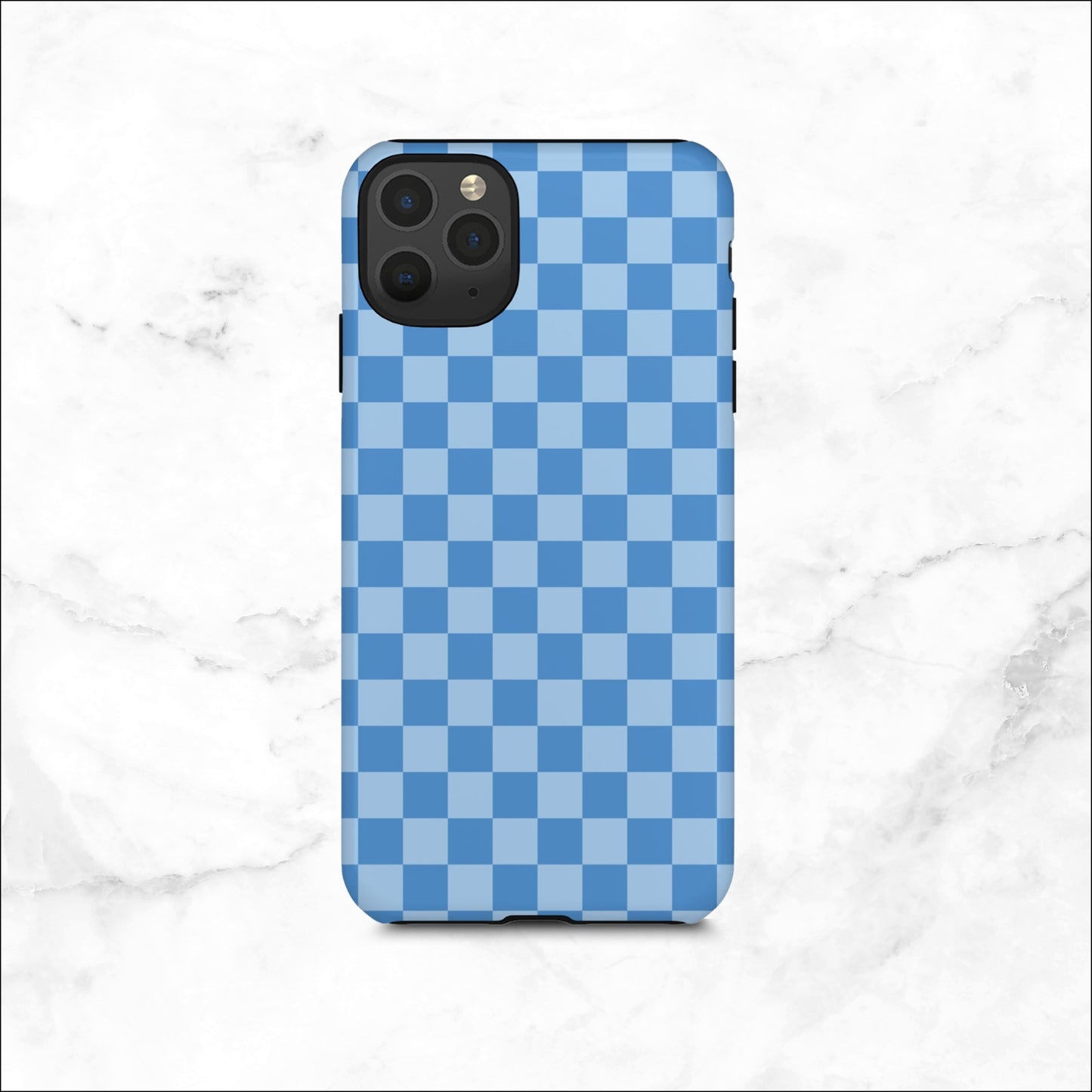 Coastal Check - iPhone Case