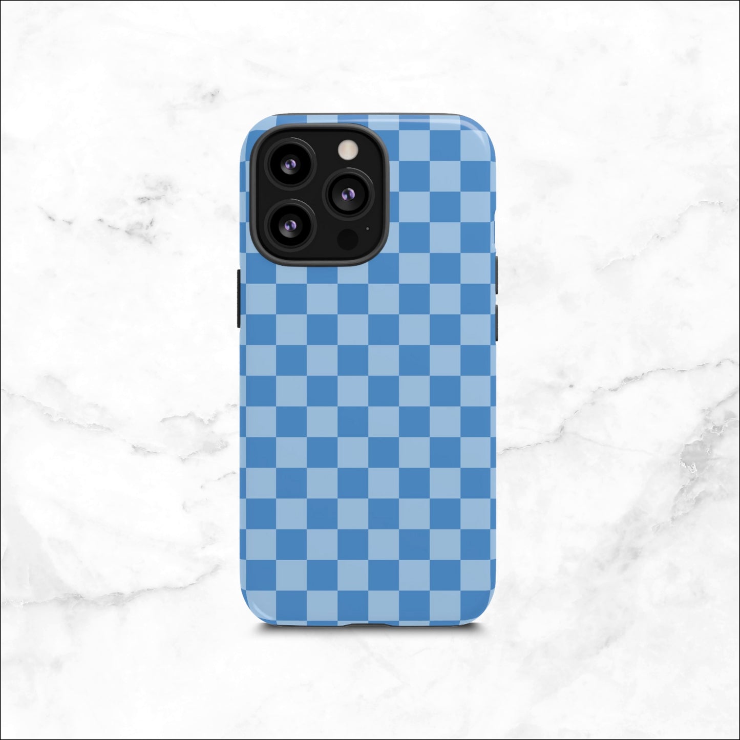 Coastal Check - iPhone Case