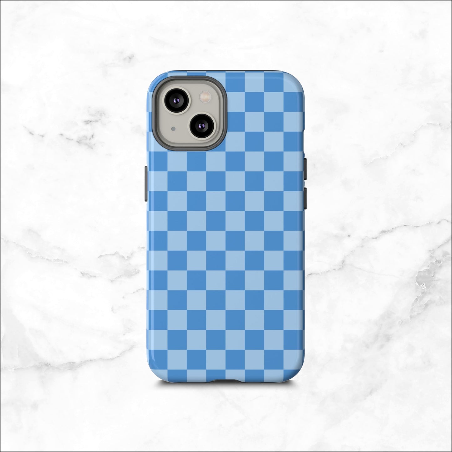 Coastal Check - iPhone Case