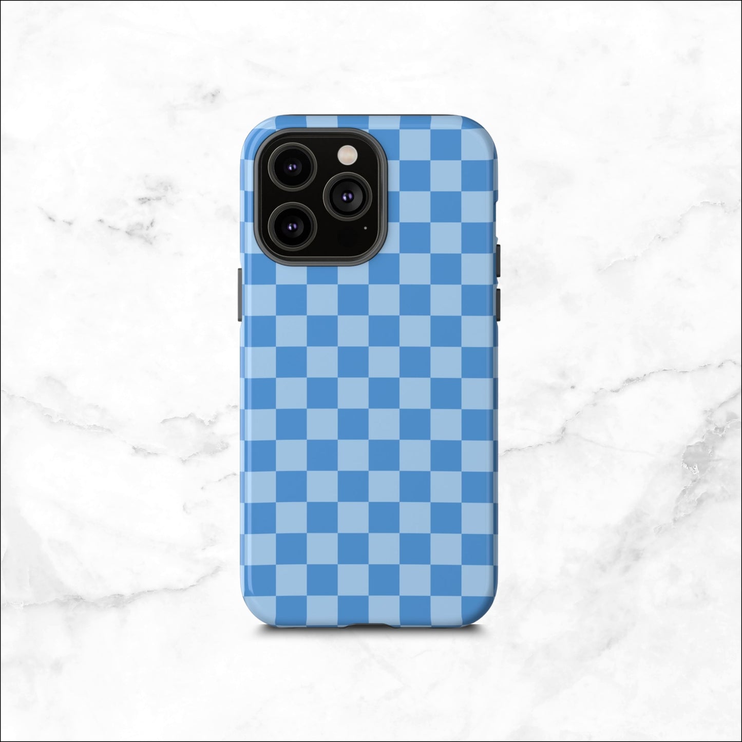 Coastal Check - iPhone Case