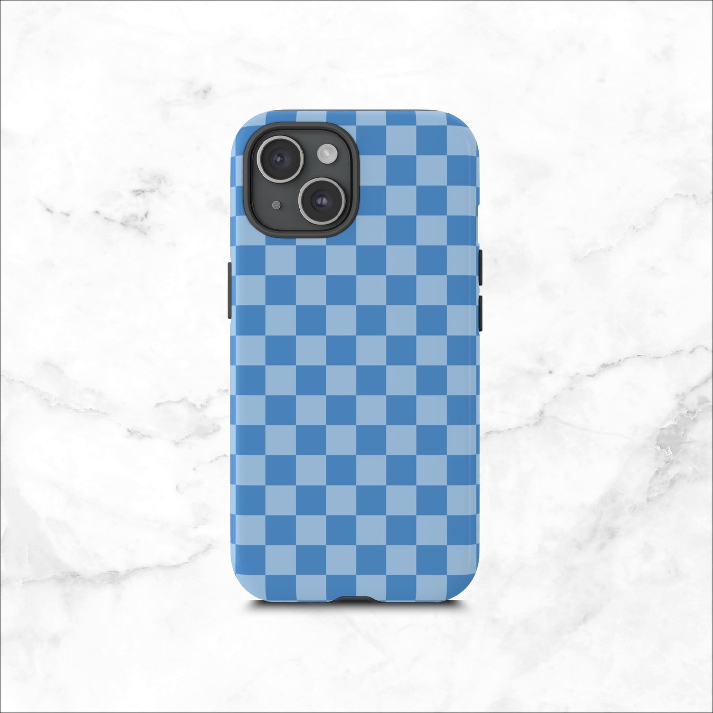 Coastal Check - iPhone Case