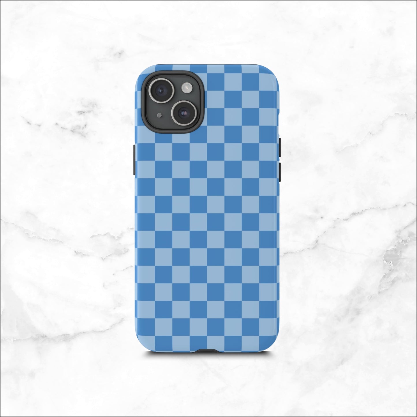 Coastal Check - iPhone Case