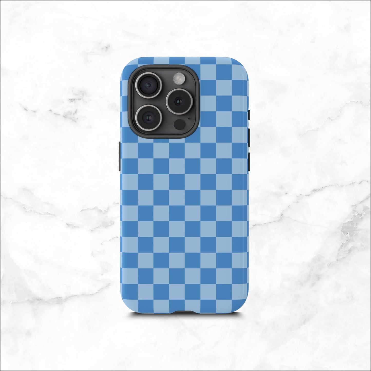 Coastal Check - iPhone Case