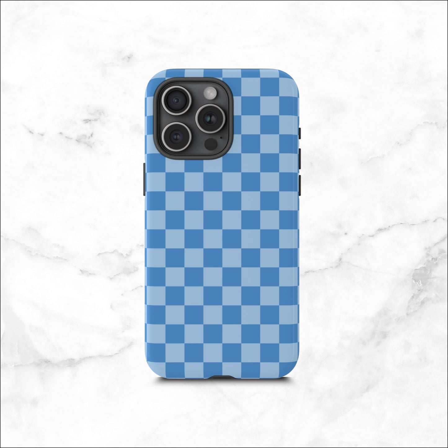 Coastal Check - iPhone Case
