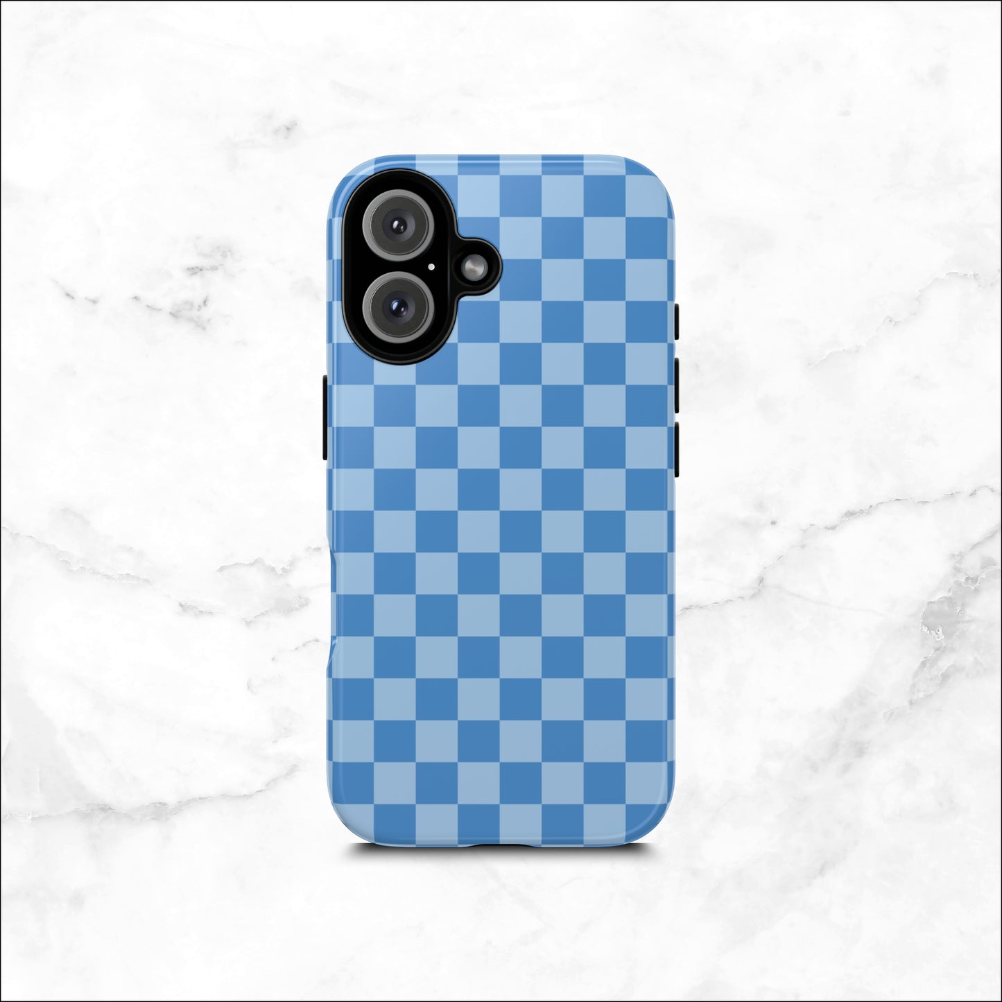Coastal Check - iPhone Case