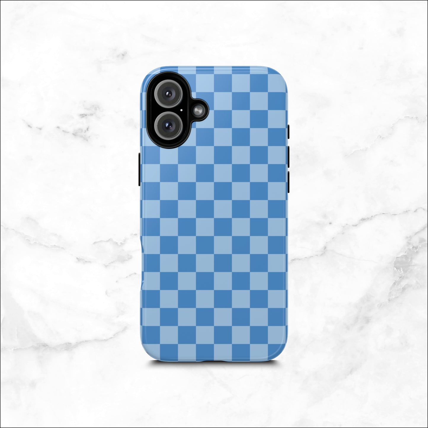 Coastal Check - iPhone Case