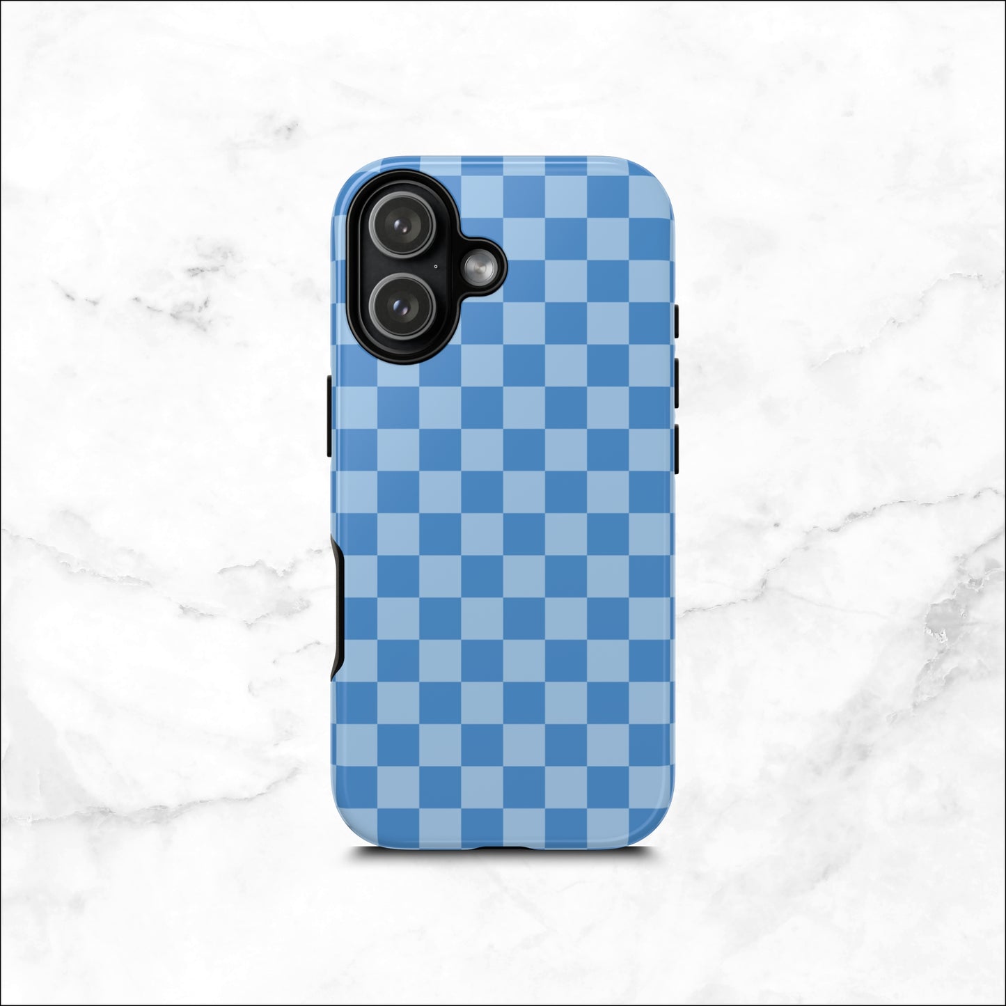 Coastal Check - iPhone Case
