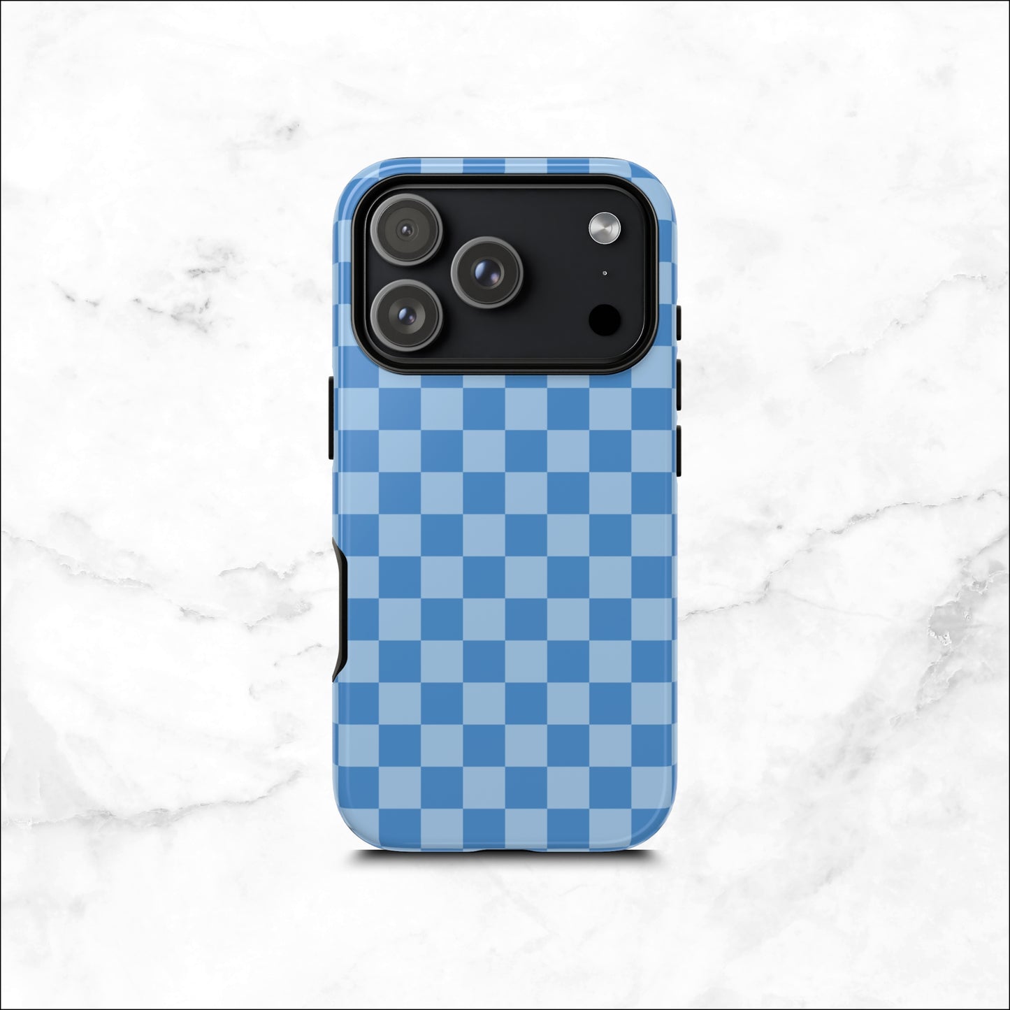 Coastal Check - iPhone Case