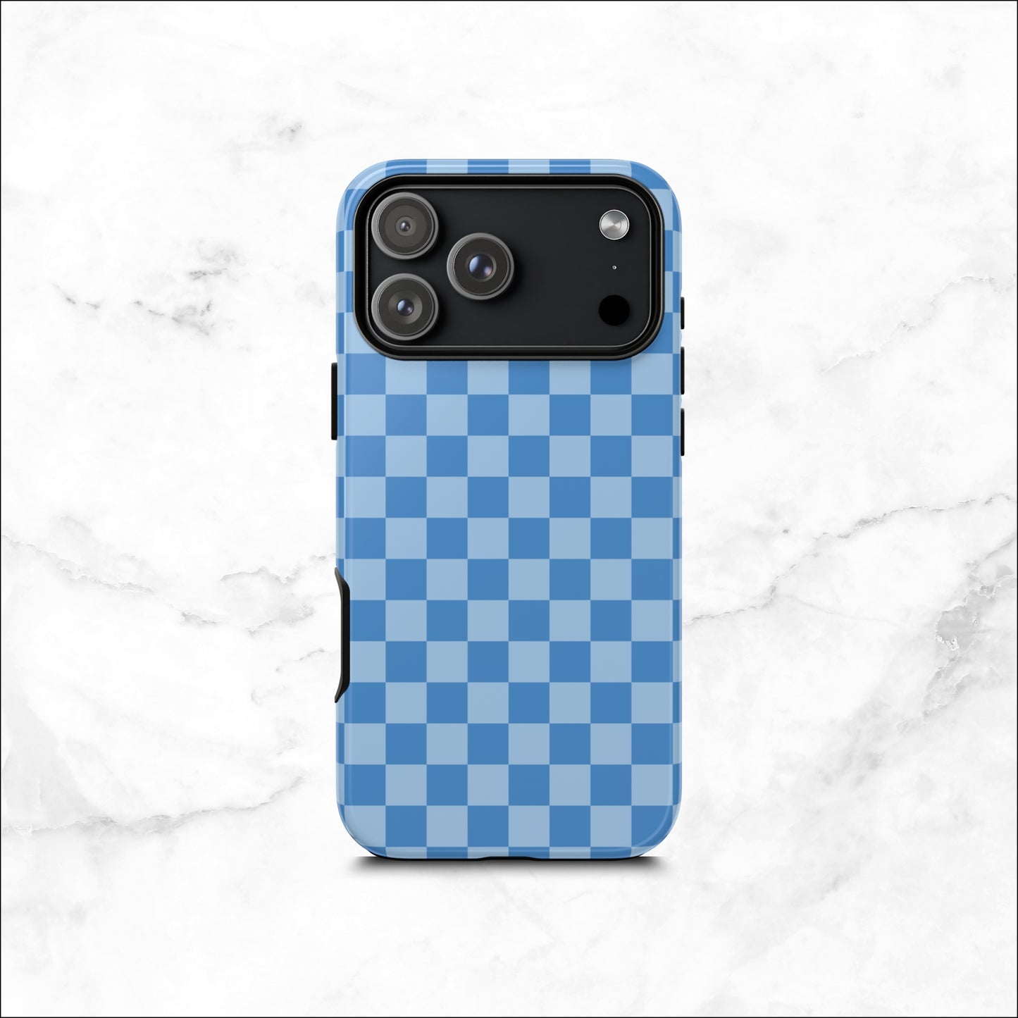 Coastal Check - iPhone Case
