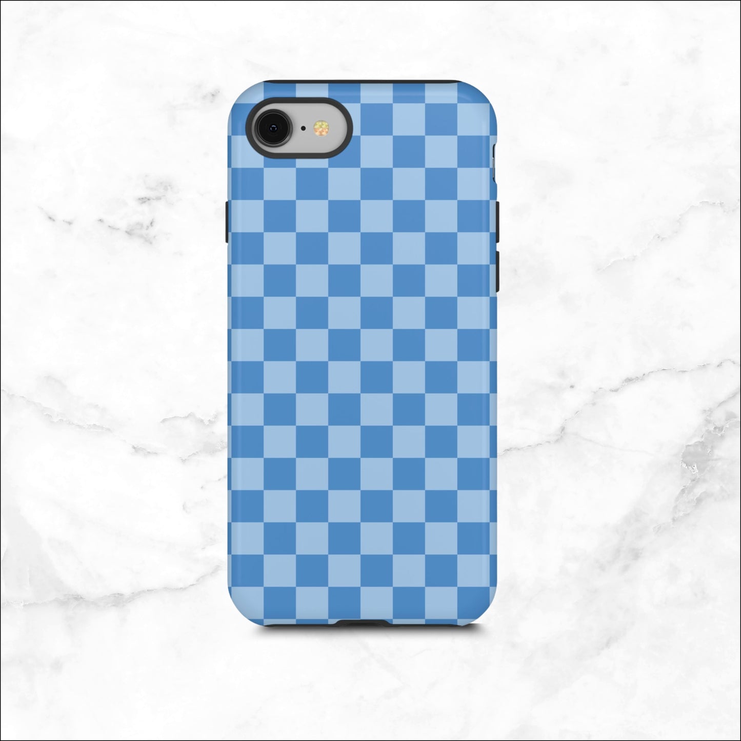 Coastal Check - iPhone Case