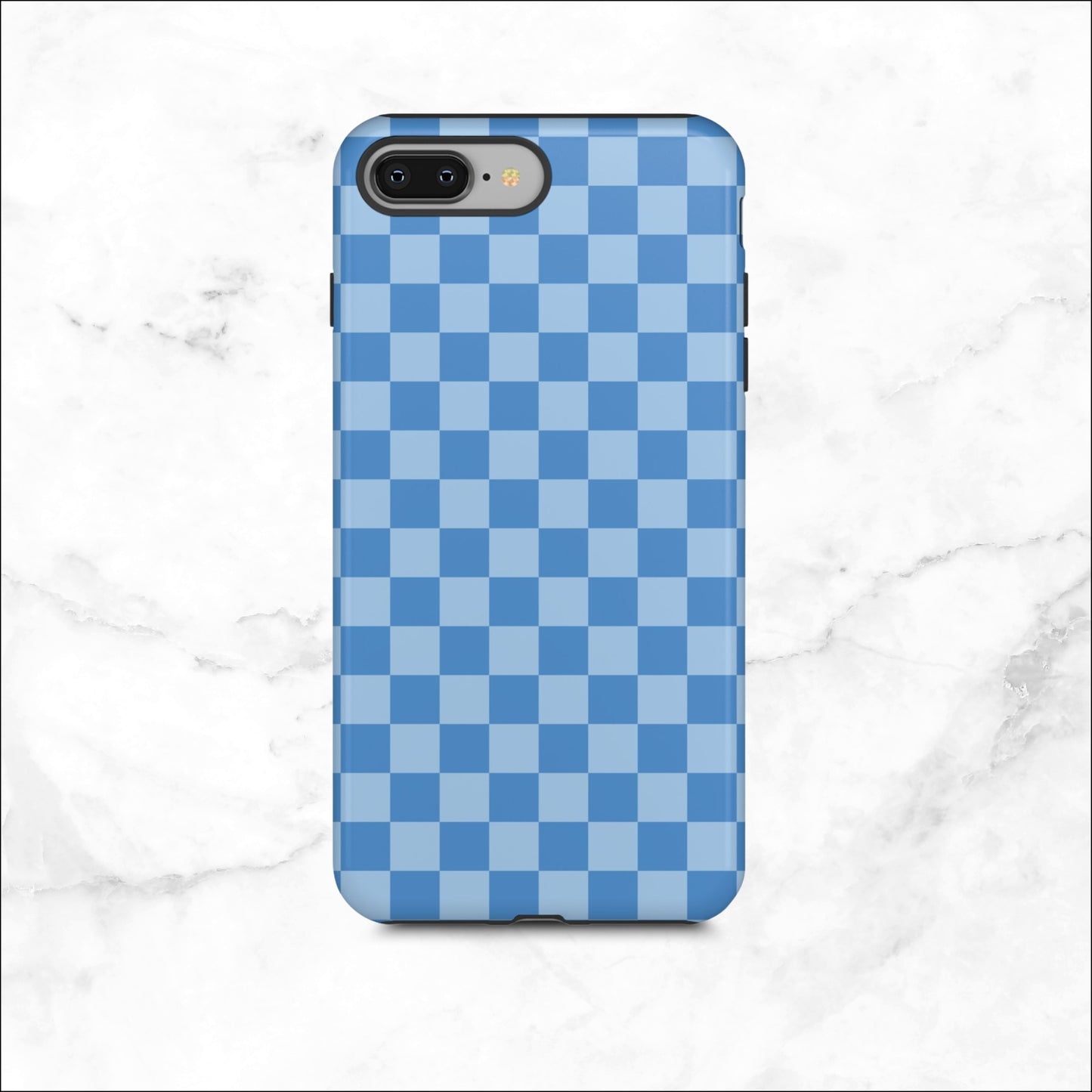 Coastal Check - iPhone Case