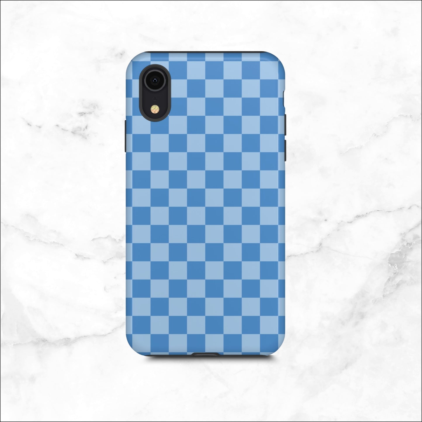 Coastal Check - iPhone Case