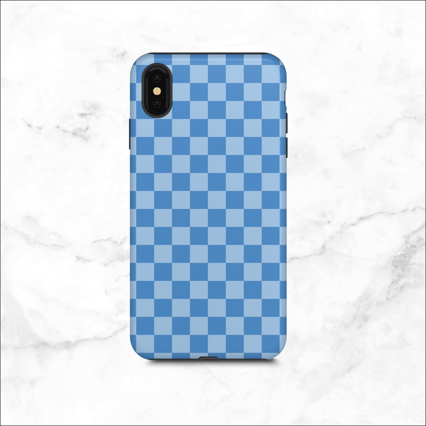 Coastal Check - iPhone Case