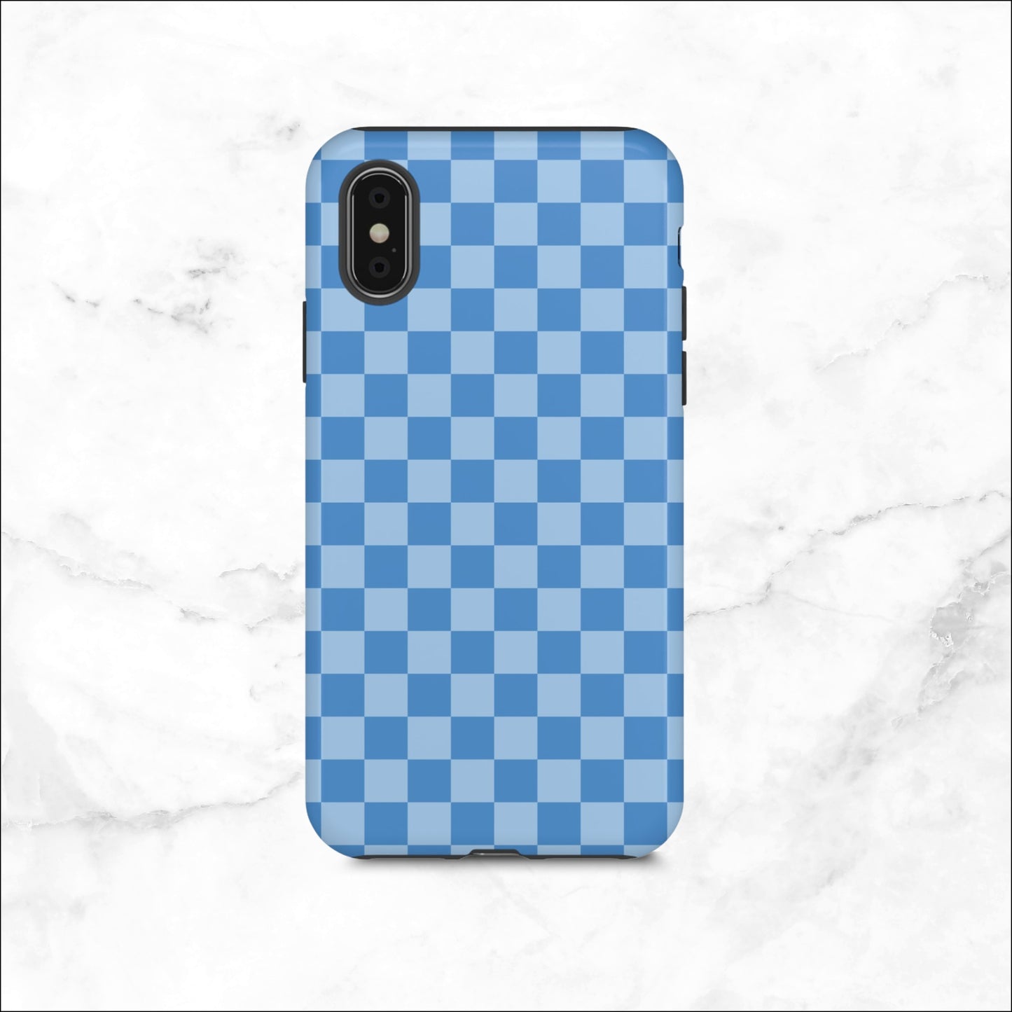 Coastal Check - iPhone Case