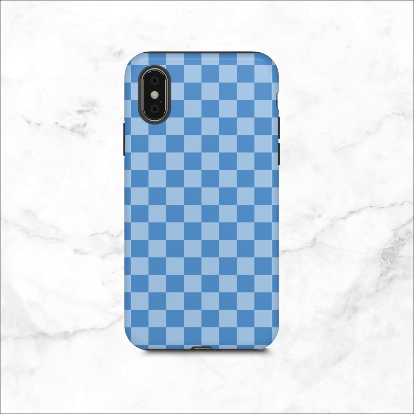 Coastal Check - iPhone Case