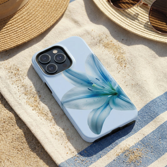 Clear Skies - Floral Magsafe iPhone Case Phone Case-aesthetic phone case-shockproof phone case-cute phone case-designer phone case-elegant phone case-luxury phone case-phone accessories-fashion accessory