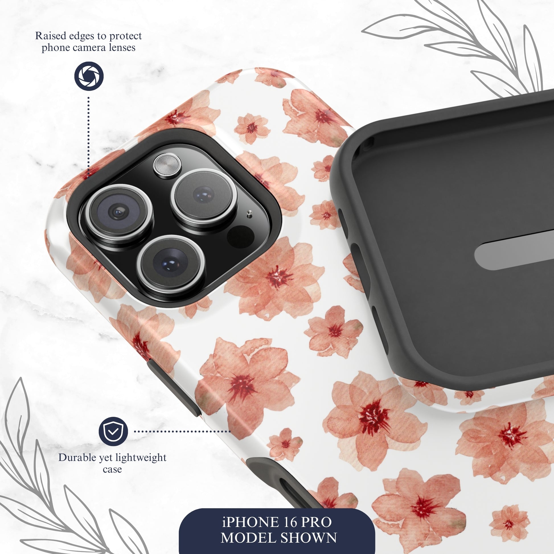 Rosewater - Magsafe iPhone Case Phone Case-aesthetic phone case-shockproof phone case-cute phone case-designer phone case-elegant phone case-luxury phone case-phone accessories-fashion accessory