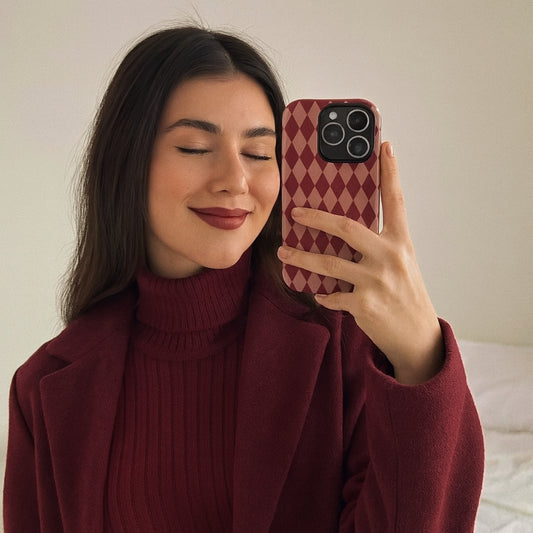 Cherry Jester - Magsafe iPhone Case Phone Case-aesthetic phone case-shockproof phone case-cute phone case-designer phone case-elegant phone case-luxury phone case-phone accessories-fashion accessory