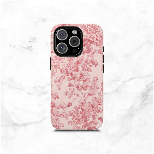 Ballet Toile - iPhone Case Phone Case-aesthetic phone case-shockproof phone case-cute phone case-designer phone case-elegant phone case-luxury phone case-phone accessories-fashion accessory