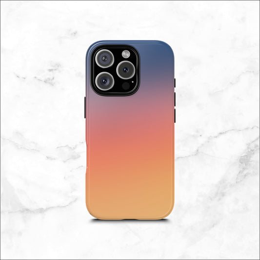 Sunset Aura - iPhone Case Phone Case-aesthetic phone case-shockproof phone case-cute phone case-designer phone case-elegant phone case-luxury phone case-phone accessories-fashion accessory