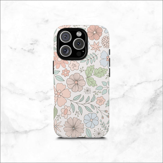 Garden Meadow - iPhone Case Phone Case-aesthetic phone case-shockproof phone case-cute phone case-designer phone case-elegant phone case-luxury phone case-phone accessories-fashion accessory