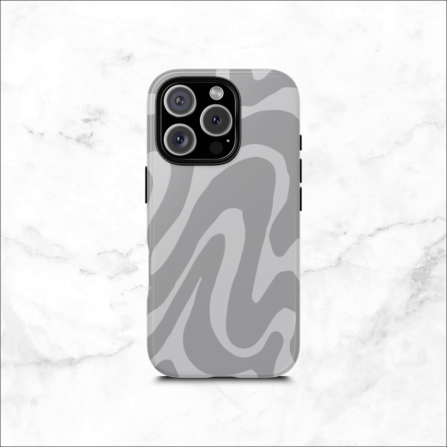 Grayscale - iPhone Case Phone Case-aesthetic phone case-shockproof phone case-cute phone case-designer phone case-elegant phone case-luxury phone case-phone accessories-fashion accessory